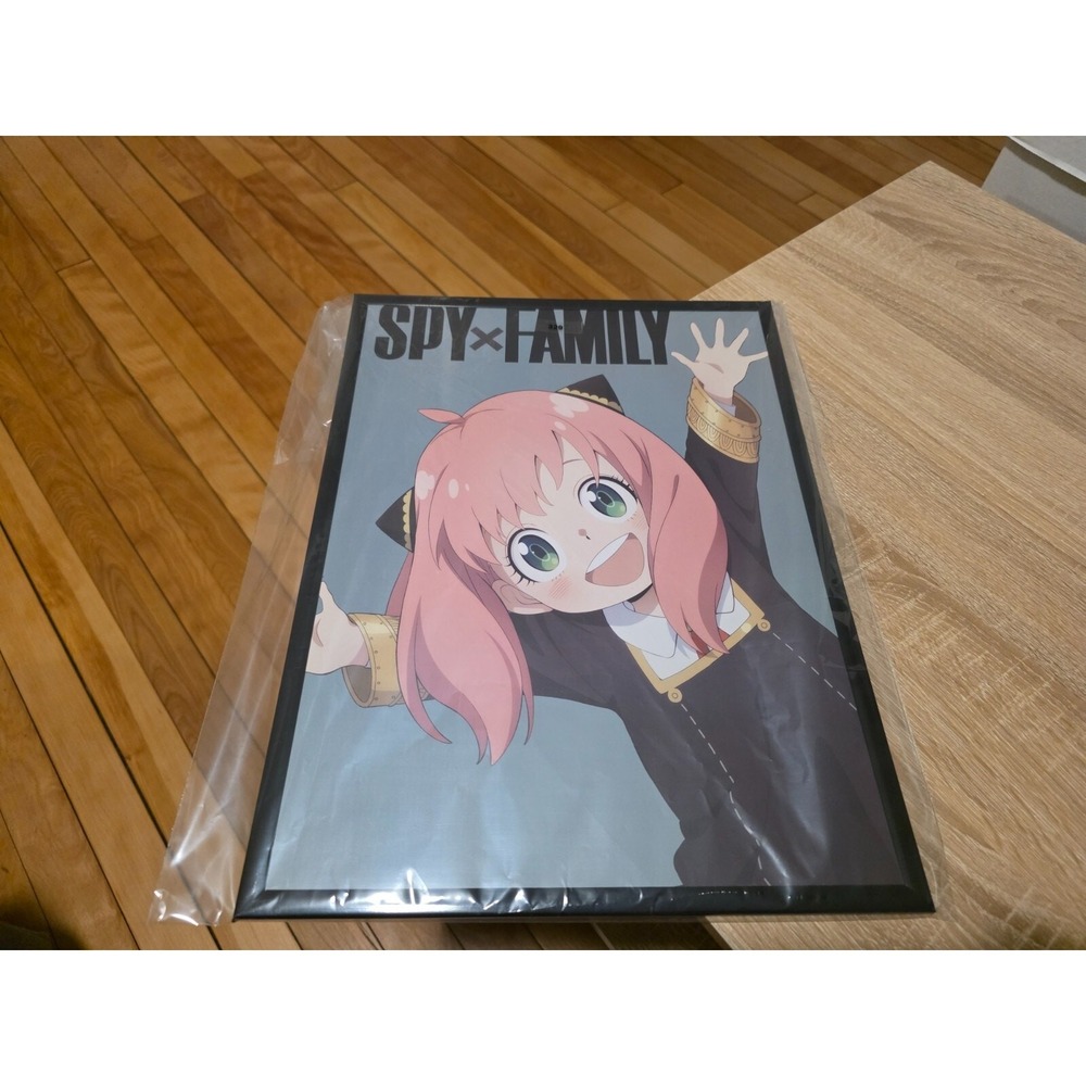 Spy x Family Anya Forger Framed‎ Poster Anime Wall Art Black Frame